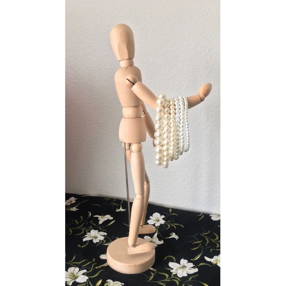 Pearl Bracelet Set 6pc. - Picture 2 of 4